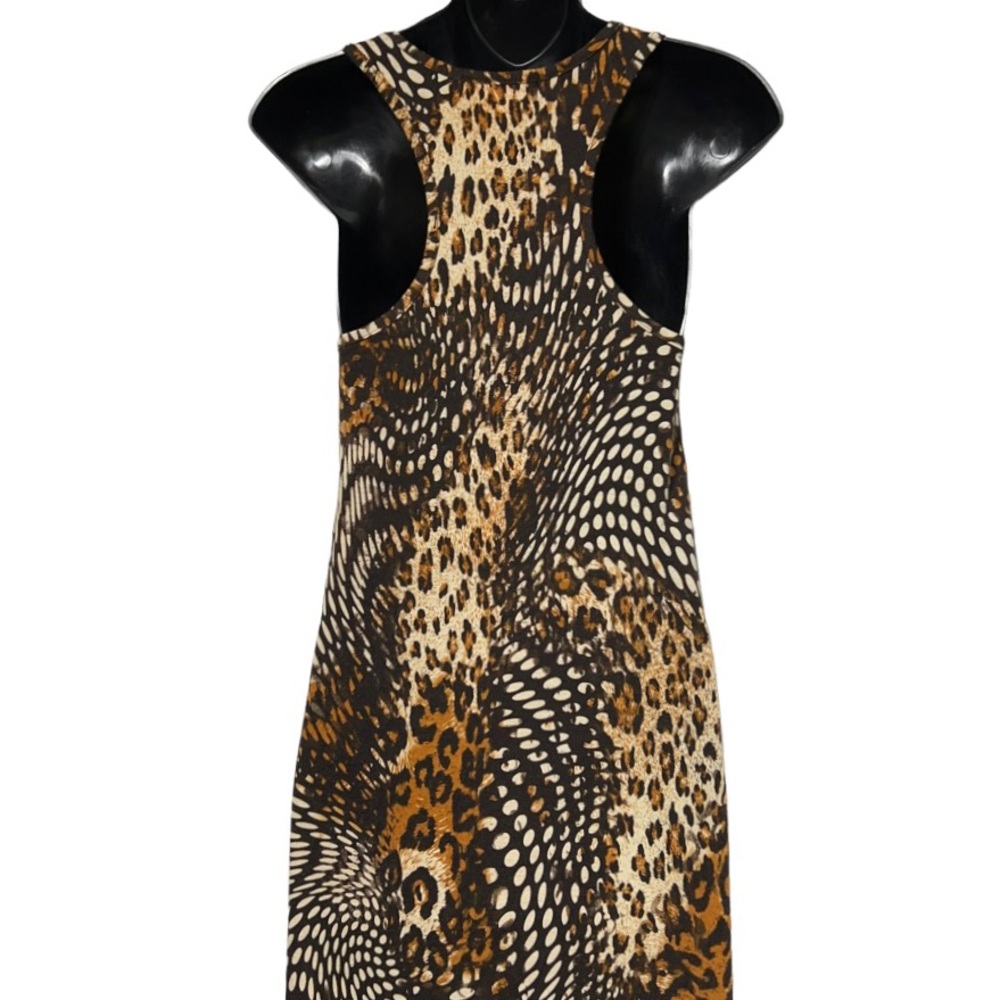 Born In America Racerback Animal Print Maxi Dress - Picture 6 of 8